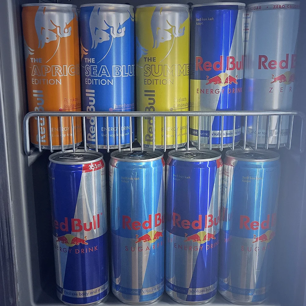 Red Bull í mörgum bragðtegundum hjá Þristinum
